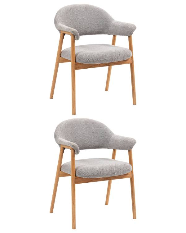 Стул обеденный Stool Group Tavu DM4774 OTE-S-451 GREY X2 Серый 2 шт.
