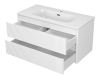 Тумба с раковиной Brevita Рива УТ000026199 белая, 100 см фото 4