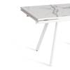 Стол Tetchair Vigo 20623 мрамор светлый/белый 80x75x120 фото 7