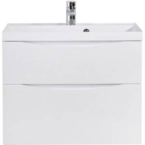 Тумба с раковиной BelBagno Marino H80 bianco lucido