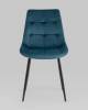 Набор из 4 стульев Stool Group Флекс OS-2499-V seat HLR-63 DUAL X4 сине-зеленый велюр фото 3
