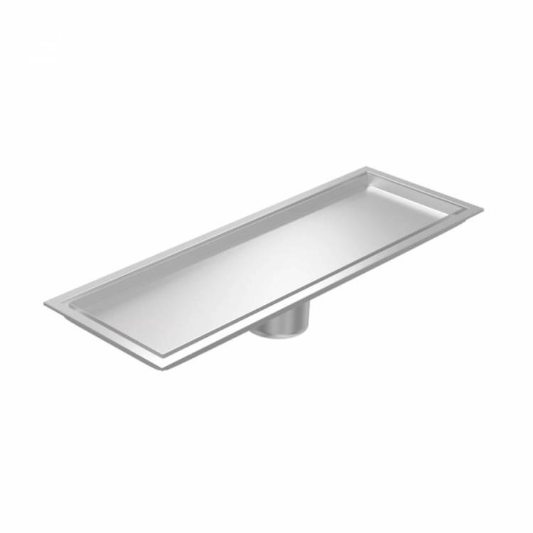 Душевой трап Watersense Alina W00437 нержавеющая сталь, 10x30