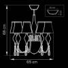 Подвесная люстра Lightstar Escica 806050 фото 3