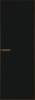 Межкомнатная дверь Profil Doors 1 AGN цвет профиля Деорэ, стекло безопасное 4 мм монохром черный 600x2000