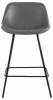 Стул полубарный Stool Group Деймон AV 463-Pg-08(PP) экокожа серый фото 2