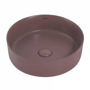 Раковина Abber Bequem AC2108MC 35 см, коричневая матовая