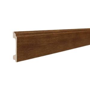 Напольный плинтус ТД Меридиан P3-118 гладкий 2400x80x16