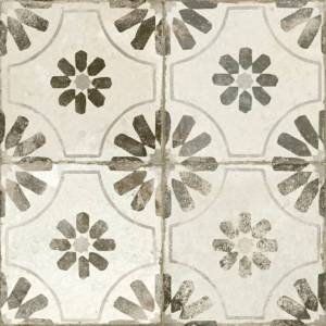 Керамическая плитка Peronda FS Blume Black 45x45x0.95 Керамическая плитка Peronda FS Blume Black 45x45x0.95