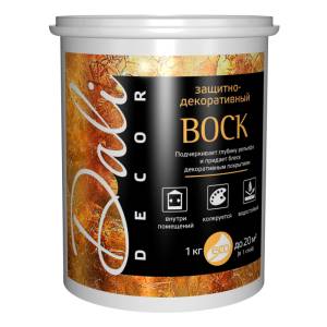 Воск защитно-декоративный Dali Decor глянцевый бесцветный 0.9 кг