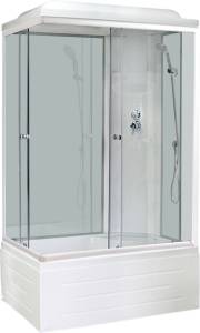 Душевая кабина Royal Bath RB 8100BP6-WT-R с высоким поддоном, с сиденьем