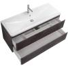 Тумба с раковиной Belbagno Albano ALBANO-1200-2C-SO-RNG 120x45x50 Rovere Nature Grigio подвесная с двумя выкатными ящиками фото 5