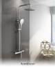 Душевая стойка AltroBagno  Squalo 0301 Cr с термостатом фото 2