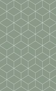 Керамическая плитка Шахтинская плитка Веста 10100001098 Зеленый Низ 02 25x40