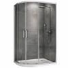Душевой уголок Abber Schwarzer Diamant AG01180 Хром