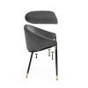 Стул Woodville Molton 15559 gray/black/ gold фото 10