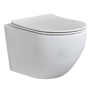 Унитаз подвесной Splendy Light LI10152VTNW безободковый, сиденье микролифт, белый