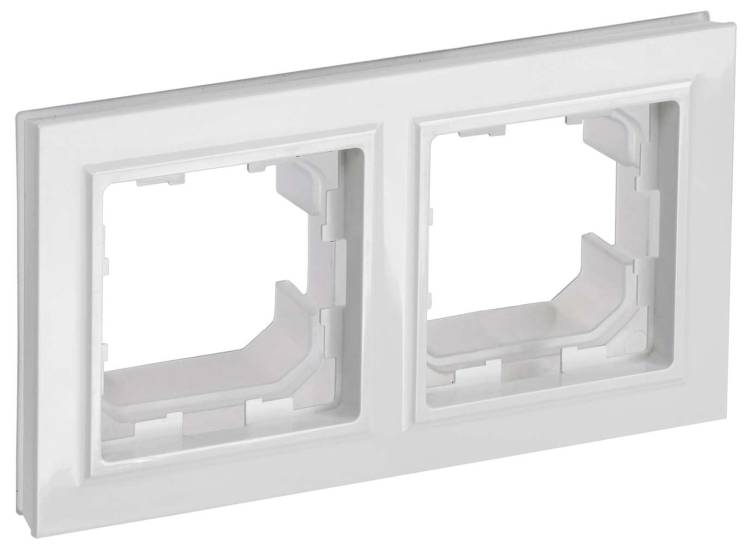 Рамка 2-постовая IEK Brite BR-M22-44-K01 белый