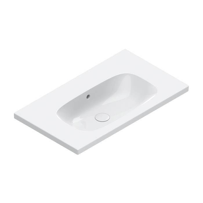 Раковина Catalano Alvea 620810001 80 см, белая глянцевая