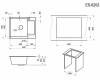 Мойка кухонная Granula Estetica ES-6202 арктик фото 5