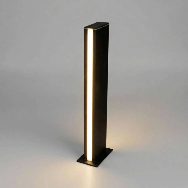 Ландшафтный светодиодный светильник Elektrostandard Flat 1538 TECHNO LED 3000K черный