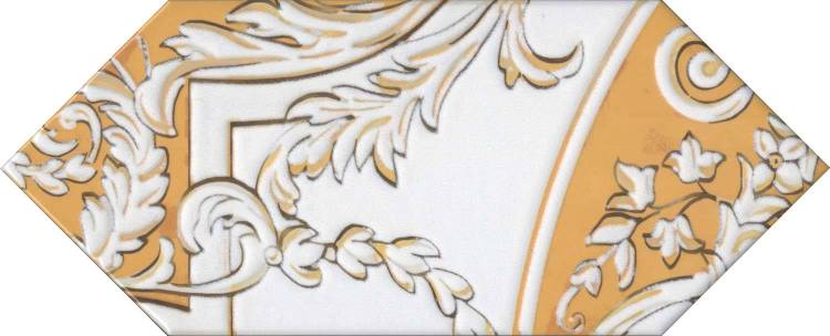 Декор Kerama Marazzi Алмаш HGD\B512\35000 1 желтый 14x34