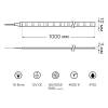 Светодиодная лента Gauss 10W/m 60LED/m 5050SMD нейтральный белый 1M BT034 фото 2