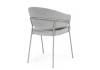 Стул на металлокаркасе Woodville Лео 672330 светло-серый (H-09) / серый фото 4
