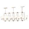 Люстра Crystal Lux Nicolas Sp12 L1600 Gold/White фото 4