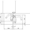 Скрытая петля Morelli HH-18 PC хром, врезная, с 3D-регулировкой вес полотна до 60 кг фото 3