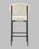 Стул полубарный Stool Group Бриф DD AV 477-F01-9005 (PP) молочный, букле фото 5