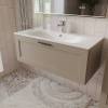 Тумба с раковиной Terminus Classik CLA101001200501O капучино , 100x38