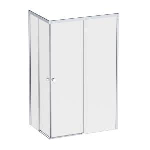 Душевой уголок Am.Pm X-Joy W94G-403-120280-MT1K профиль хром матовый, стекло прозрачное, 120x80x190