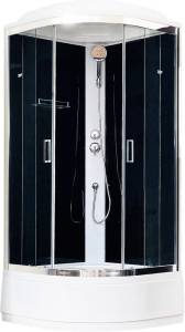 Душевая кабина Royal Bath CK RB90CK5-BT-CH с сиденьем