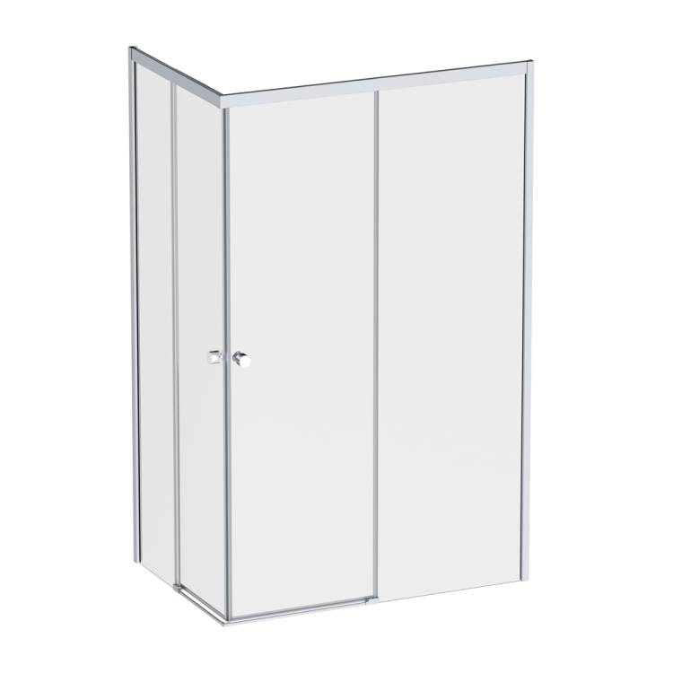 Душевой уголок Am.Pm X-Joy W94G-403-120280-MT1K профиль хром матовый, стекло прозрачное, 120x80x190