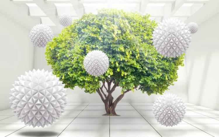 3D Фотообои Artegrafico «Комната релаксации» ABS-028 канвас