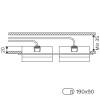 Встраиваемый cветильник Wolta Luce WDL-GX53/06BL-02 фото 4