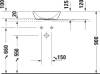 Раковина Duravit D-Neo 2371400070 фото 6