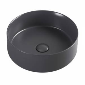 Раковина AQUAme AQM5012MDG накладная, 35 см, темно-серая матовая