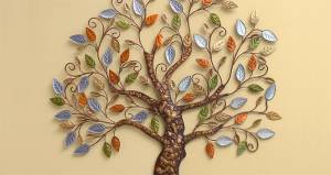 3D Фотообои Artegrafico «Дерево счастья» BR-007 песок