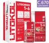 Затирка цементная Litochrom 1-6 С.670 цикламен 2 кг