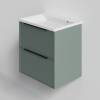 Тумба под раковину La Fenice Simpla FNC-01-SIM-G-80-2 Grigio Twin серо-зеленая