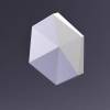 Дизайнерская панель Artpole E-0205 CUBE-Ex2 PLATINUM ГЛЯНЕЦ 17.3x3.5x20