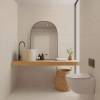 Керамогранит Dna Tiles Stone Dust 135326 Om Nero 5x15 фото 4