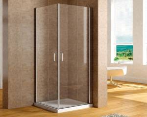 Душевой уголок Aquanet Cinetic AE12-N-80H190U-CT-2 шт профиль хром, 800х800