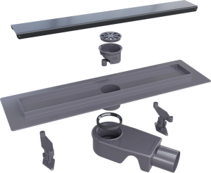 Душевой лоток RGW Shower Drain SDR-31B 60 см, черный