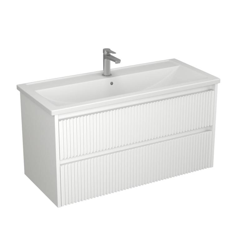 Тумба с раковиной Veneciana Alterno 100 510030 белый матовый