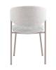 Стул Stool Group Харпер AV 457-W990-G781T рогожка серо-голубой каркас серый матовый фото 4