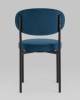 Набор из 4 стульев Stool Group Бриф SN AV 477-C78-9005-K X4 синий, велюр фото 5