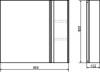 Мебель для ванной Comforty Эдинбург 90 бетон светлый с раковиной T-Y9378 фото 10
