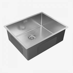 Мойка кухонная Paulmark Next PM215444-BS 440x540 мм брашированная сталь
